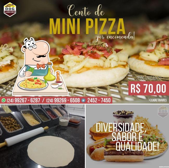 Platos en Dog Lanches & Dog Pizzas