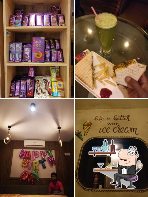 The interior of Freddo Cakes & Cafe