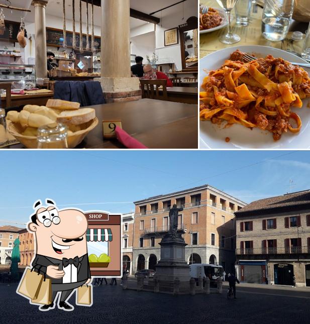Goditi la vista dall'area esterna di Ristorante Hostaria Savonarola