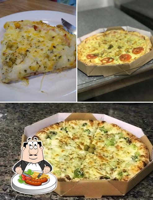 Comida em Pizzaria Capellito