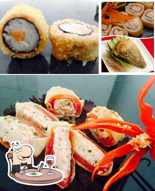 Еда в "Kizuna sushi"