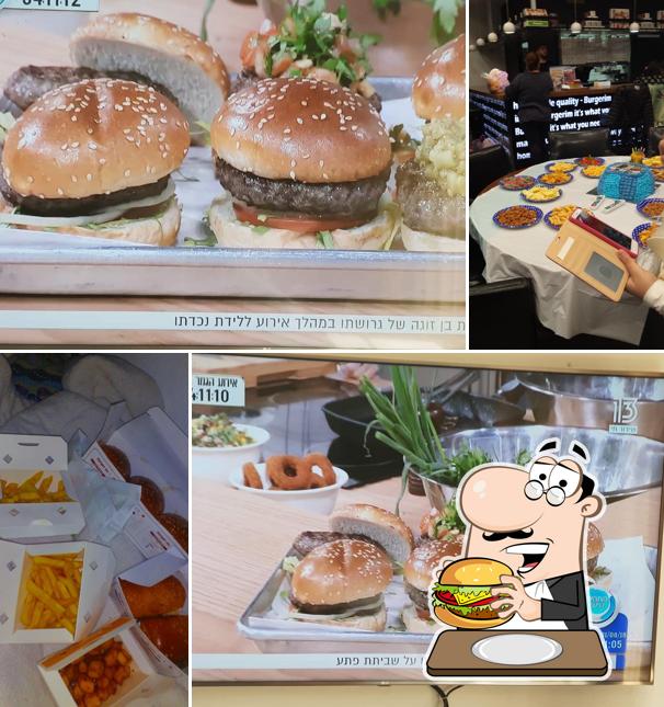 Hamburger im בורגרים טבריה, כשר בד"צ בית יוסף