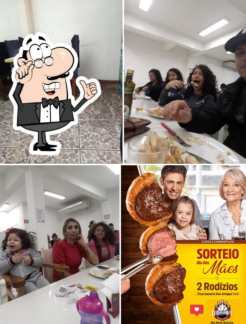 O interior do churracaria do amigos 2