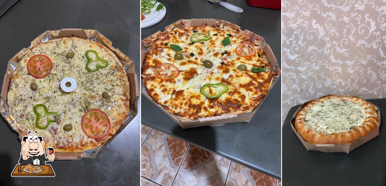 Escolha diversos tipos de pizza