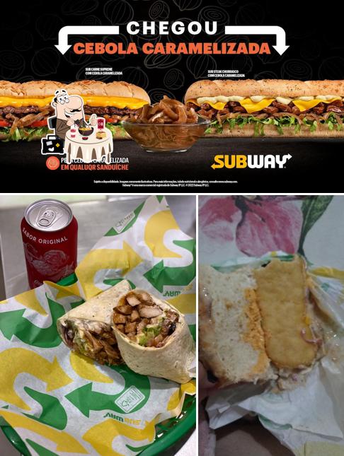 Comida em Subway
