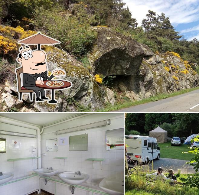 Profitez de la vue extérieure de Camping du Pont de Braye - Camping Lozère 48 Lac de Naussac
