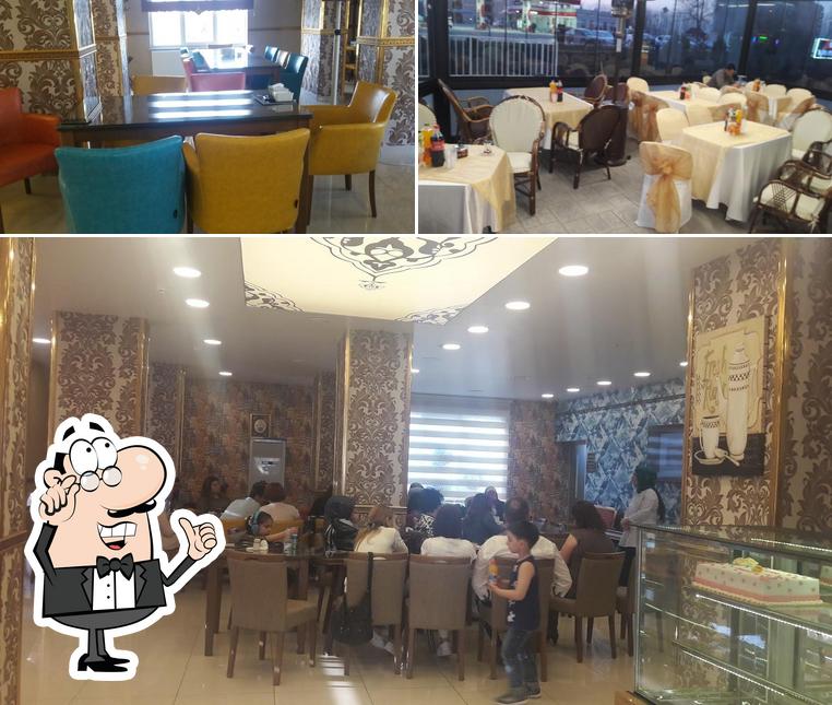 Check out how Çeşnici Bey Cafe Unlu Tatlar looks inside