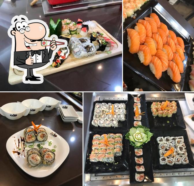 Peça diversas opções de sushi