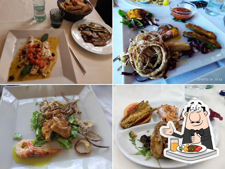 Platti al La Locanda sul mare