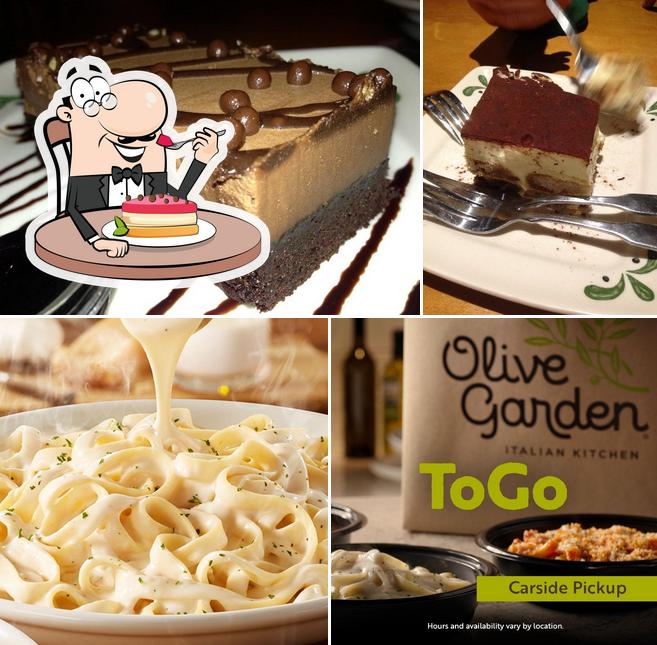 Olive Garden Italian Restaurant te ofrece gran variedad de dulces