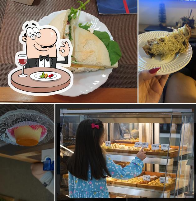Comida em Padaria Pão Quente DoceSal