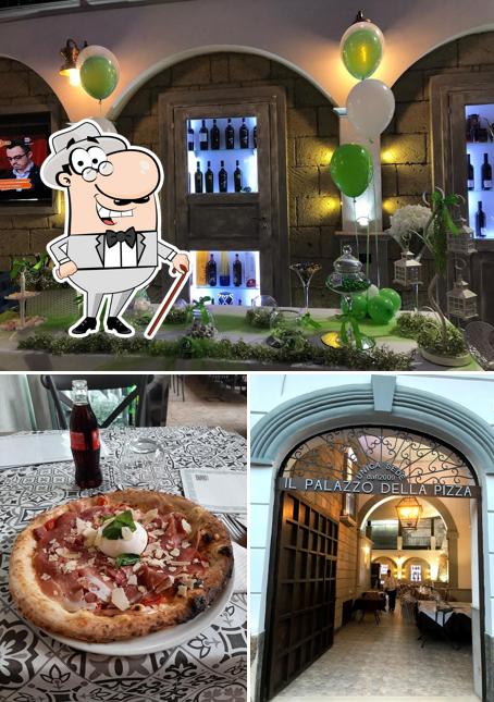 La immagine di esterno e bevanda da PalaPizza - Il Palazzo Della Pizza