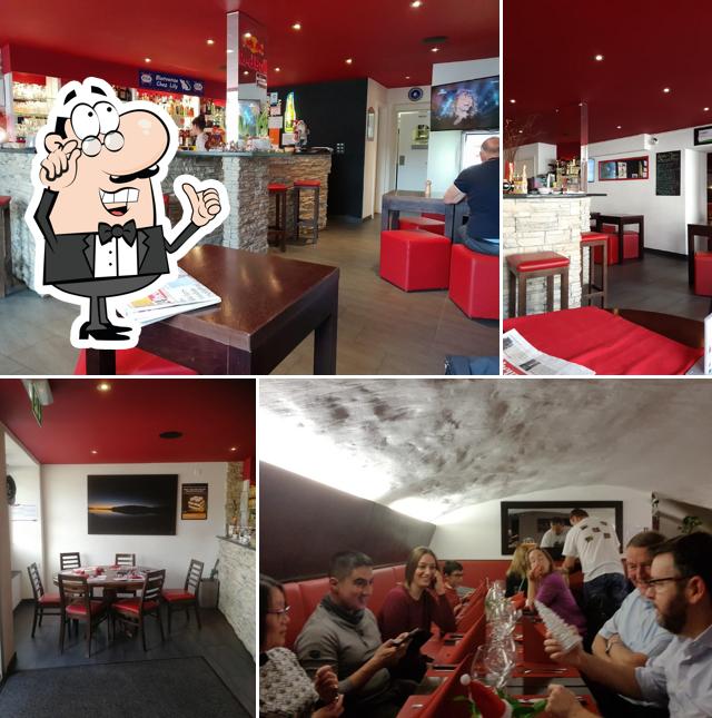 Gli interni di Chez Lily Café-Restaurant