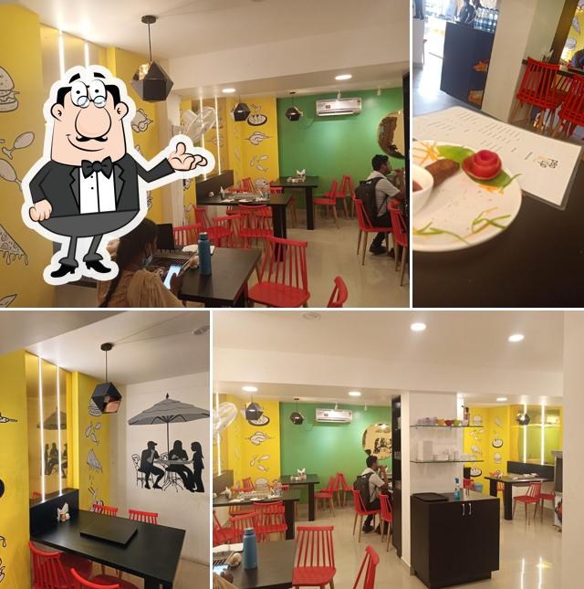 The interior of Pep & Lip Barbecue Cafe