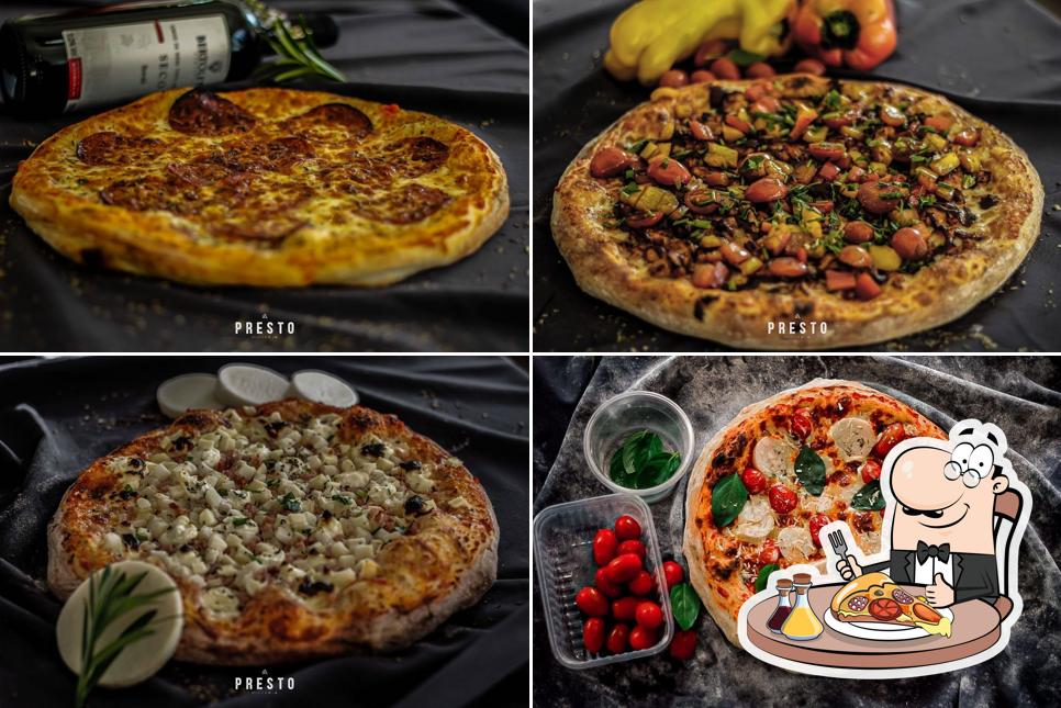 Experimente diversos estilos de pizza