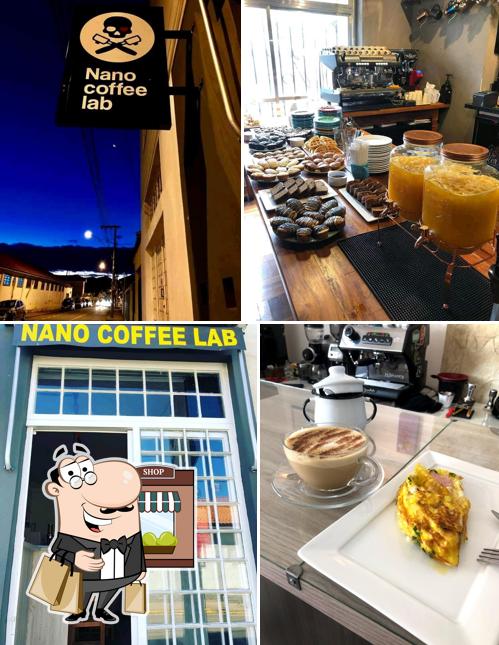 O exterior do Nano Coffee Lab