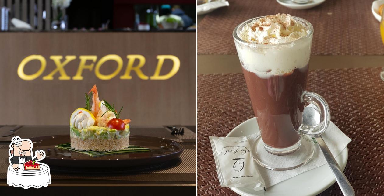 Oxford Coffee Shop serves a variety of sweet dishes