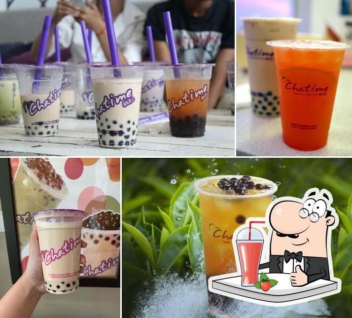 Enjoy a drink at Chatime - Al Falah Branch