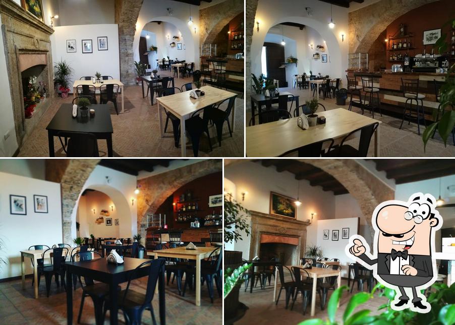 Gli interni di Il Concio Restaurant