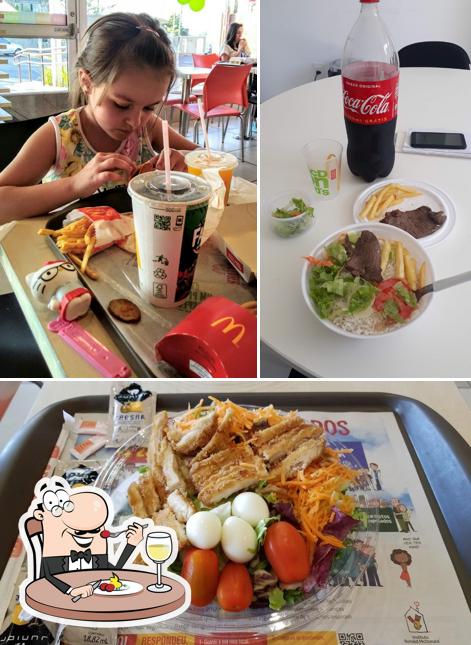 Platos en McDonald's