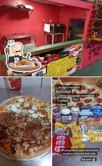 No Nonata's Pizza, você pode desfrutar de pizza