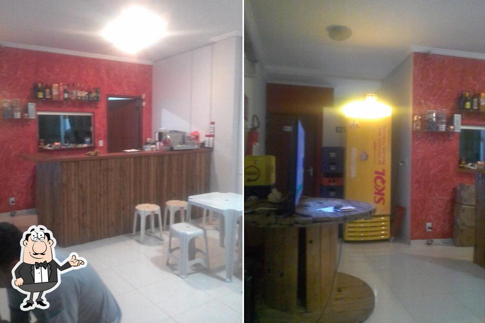 O interior do Bar do Ronaldinho