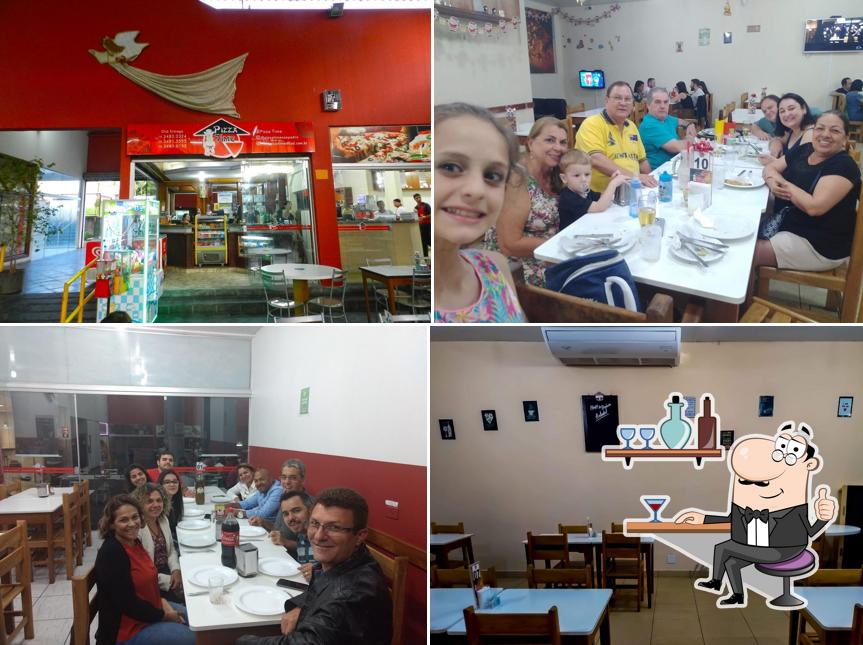 Veja imagens do interior do Pizzaria Time Oficial