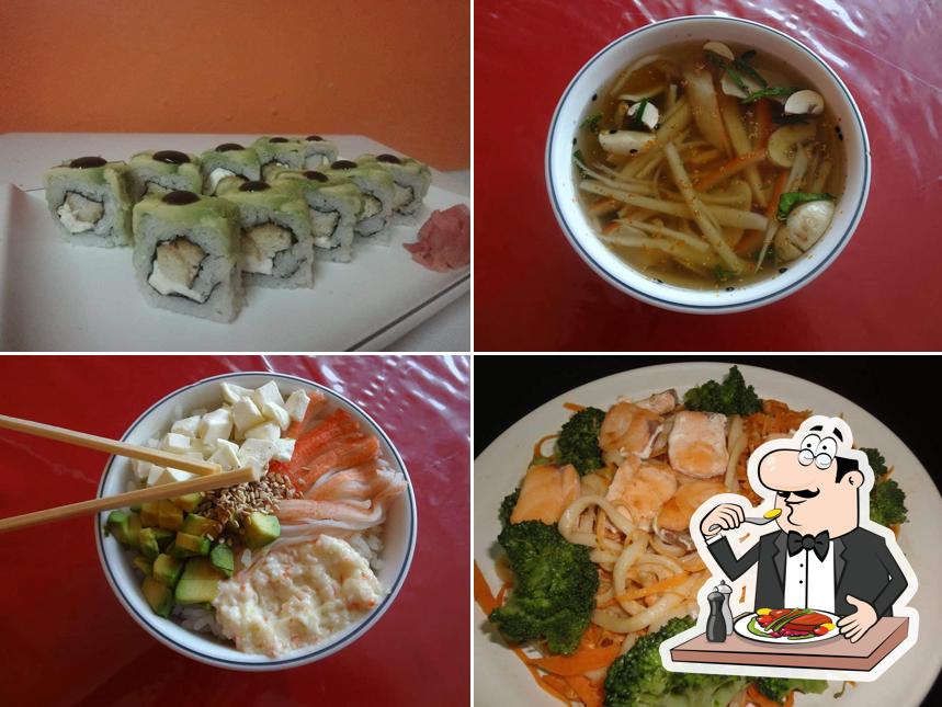 Еда в "Sushi Kai-Zen Maki"
