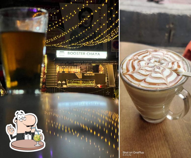Try a drink from the menu