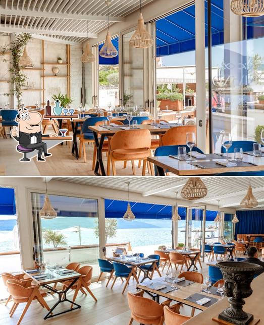 L'intérieur de Divino - Seafront Restaurant