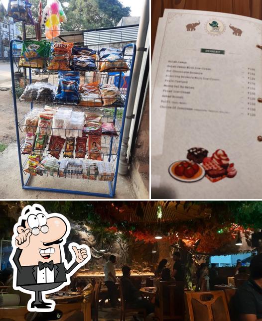 Take a seat at one of the tables at Forest Grove Resto- Mocktail