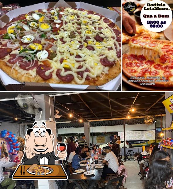 Pick various kinds of pizza