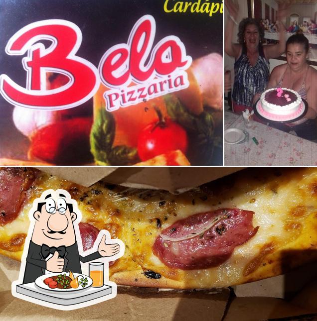 Comida em belo pizzaria Vila da Penha