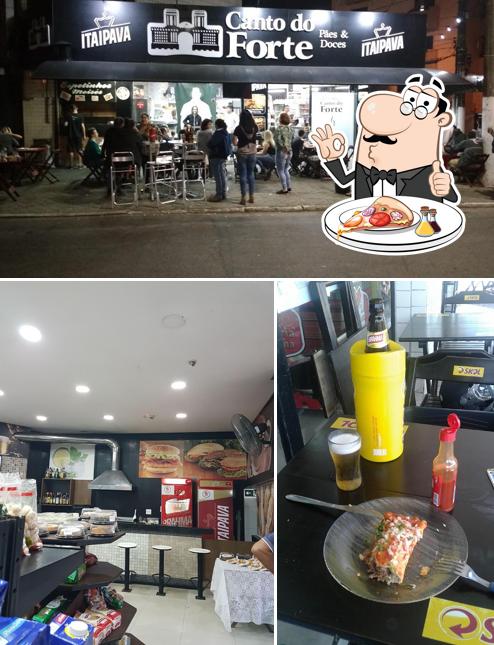 Peça pizza no Padaria Canto do Forte