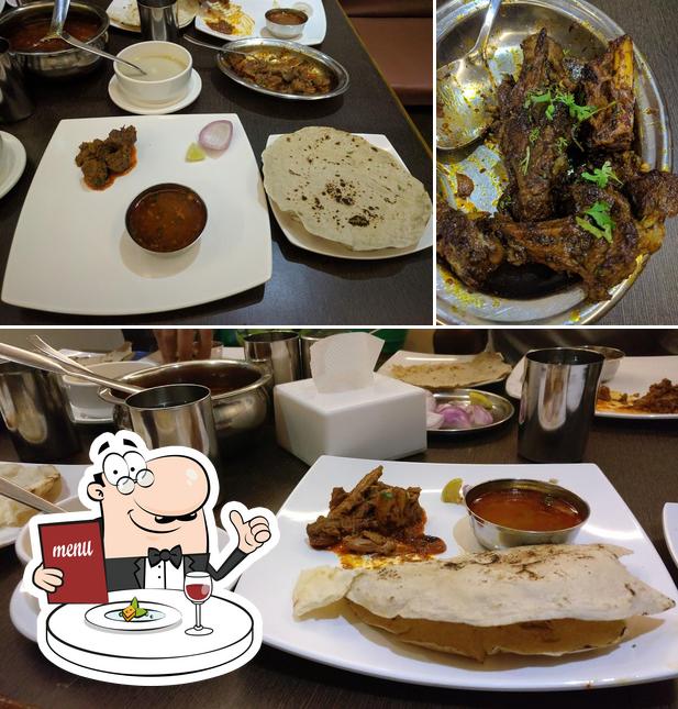 Food at Hotel Woodys