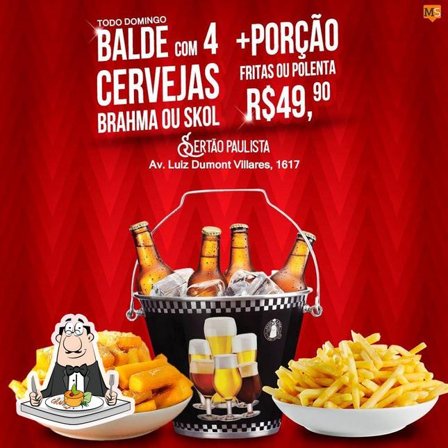 Comida em Nova Parada Bar & Beer