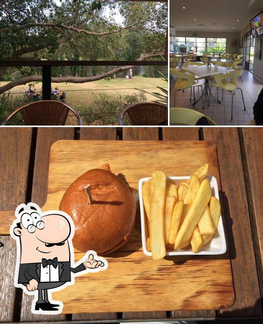 The interior of Parramatta Park Cafe