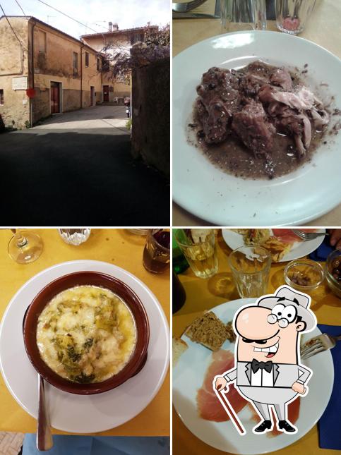 Gli esterni di Trattoria di Montemagno