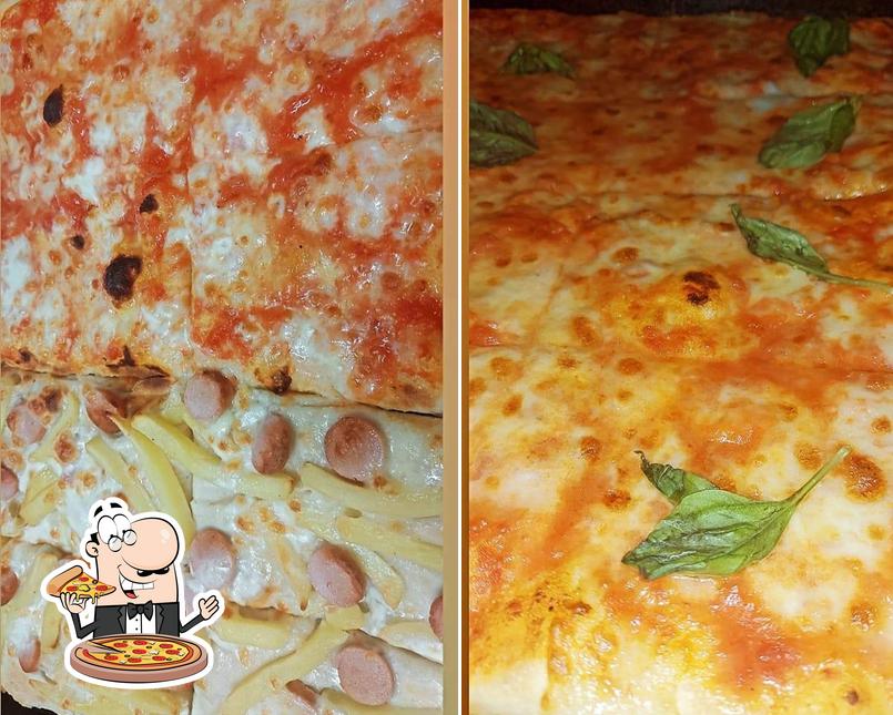 Ordina tra le molte varianti di pizza