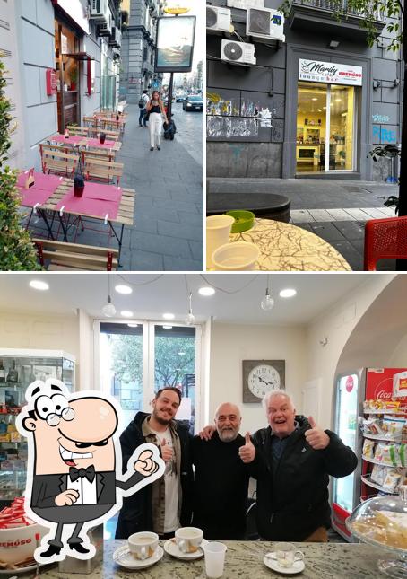 Gli interni di Marilyn Caffè