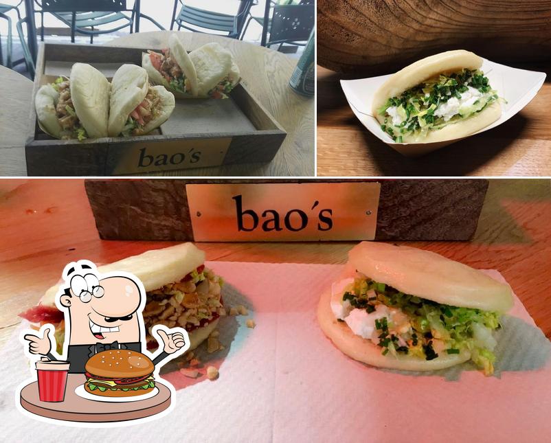 Les hamburgers de Bao's will conviendront une grande variété de goûts