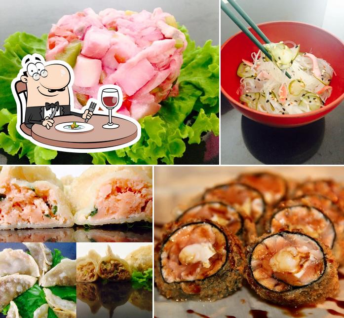 Блюда в "Kizuna sushi"