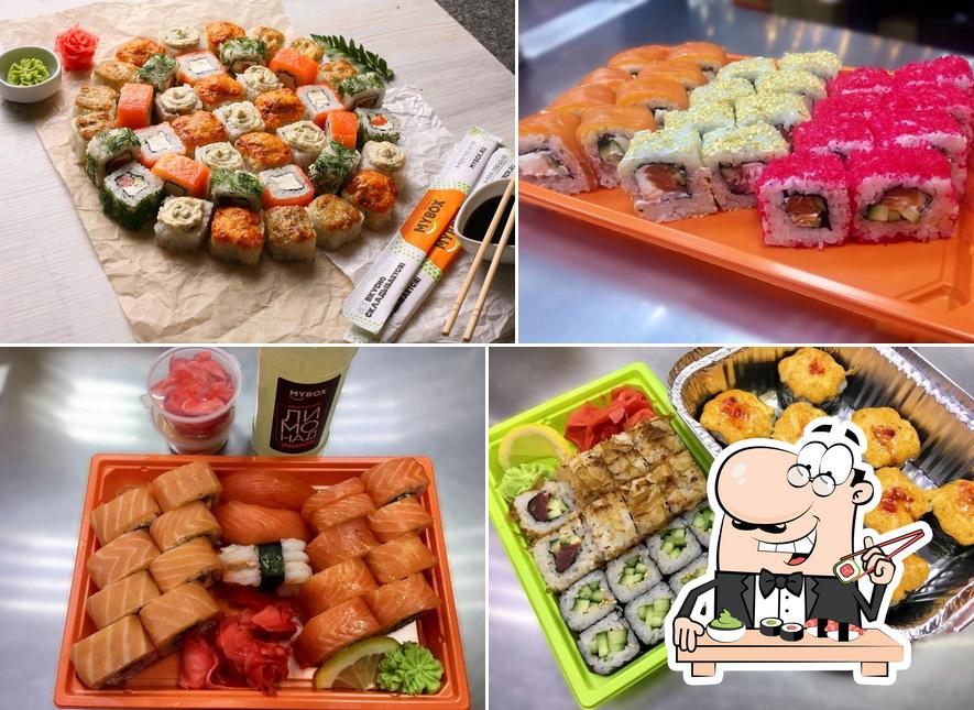В "Майбоксе" предлагают суши и роллы