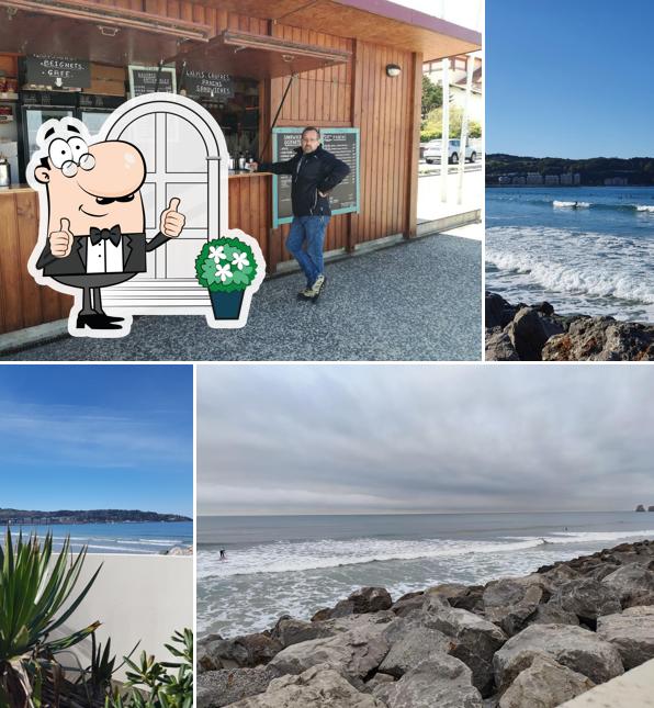 Jetez un coup d’œil à quoi ressemble Hegoa Café Hendaye France à l'extérieur