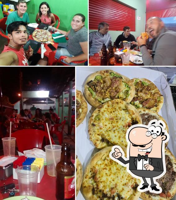 O interior do Gilmar Lanches Pizzaria e Esfiharia