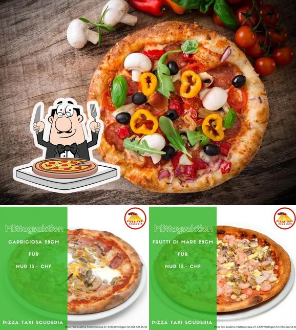 В "Pizza-Cab SCUDERIA Pizza delivery, party service" вы можете попробовать пиццу