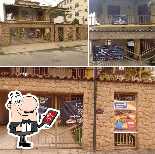 O exterior do Jon Gastrohouse