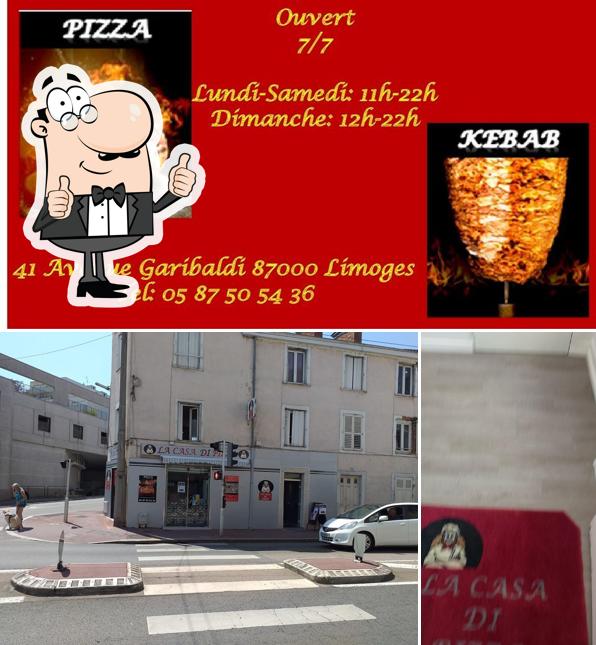 Kebab Pizzas restaurant, Limoges