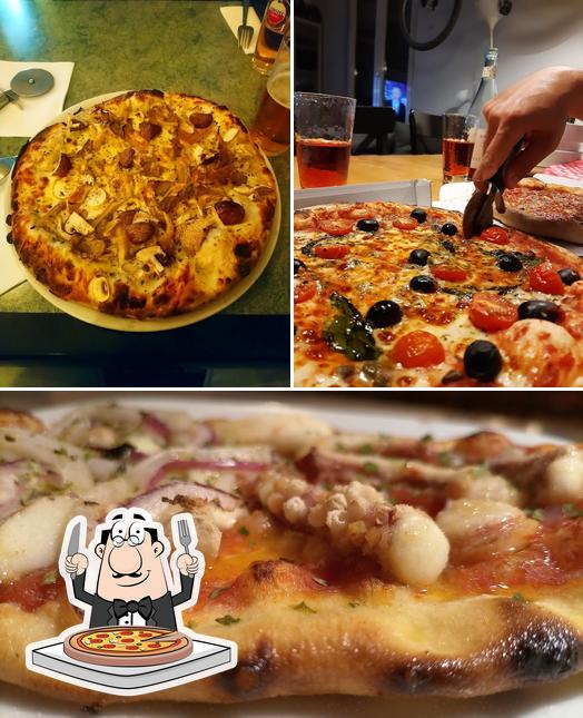 En Pizzería Papa Piccolo, puedes probar una pizza