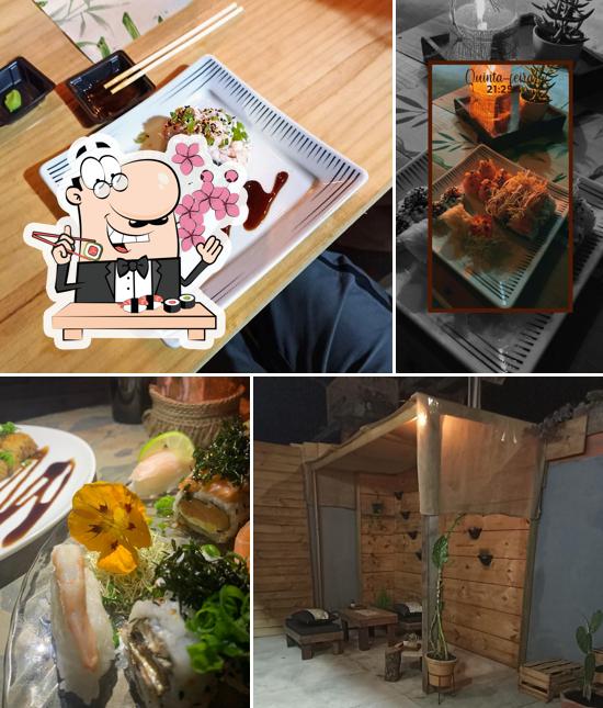 Presenteie-se com sushi no Fast Sushi